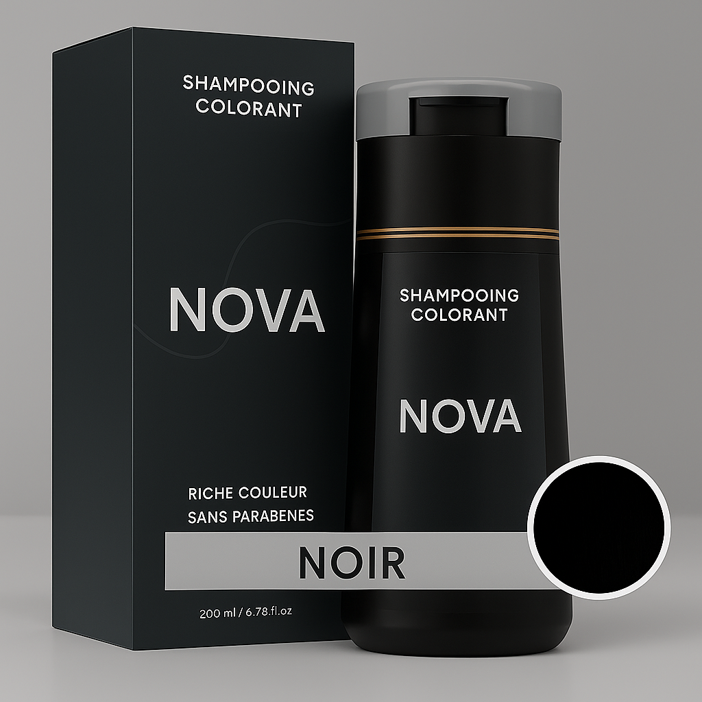 shampoing colorant instantané