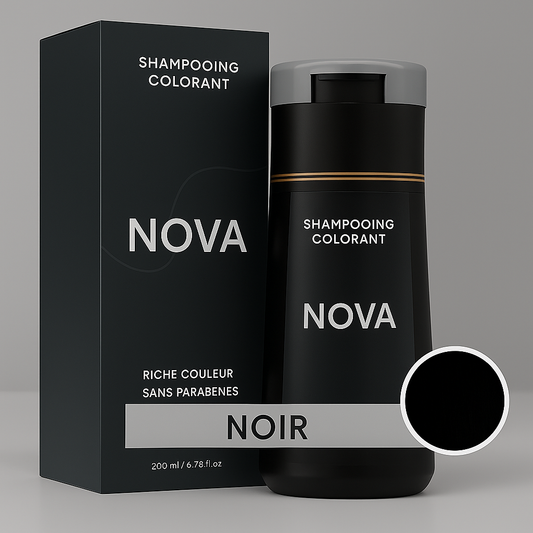 shampoing colorant instantané